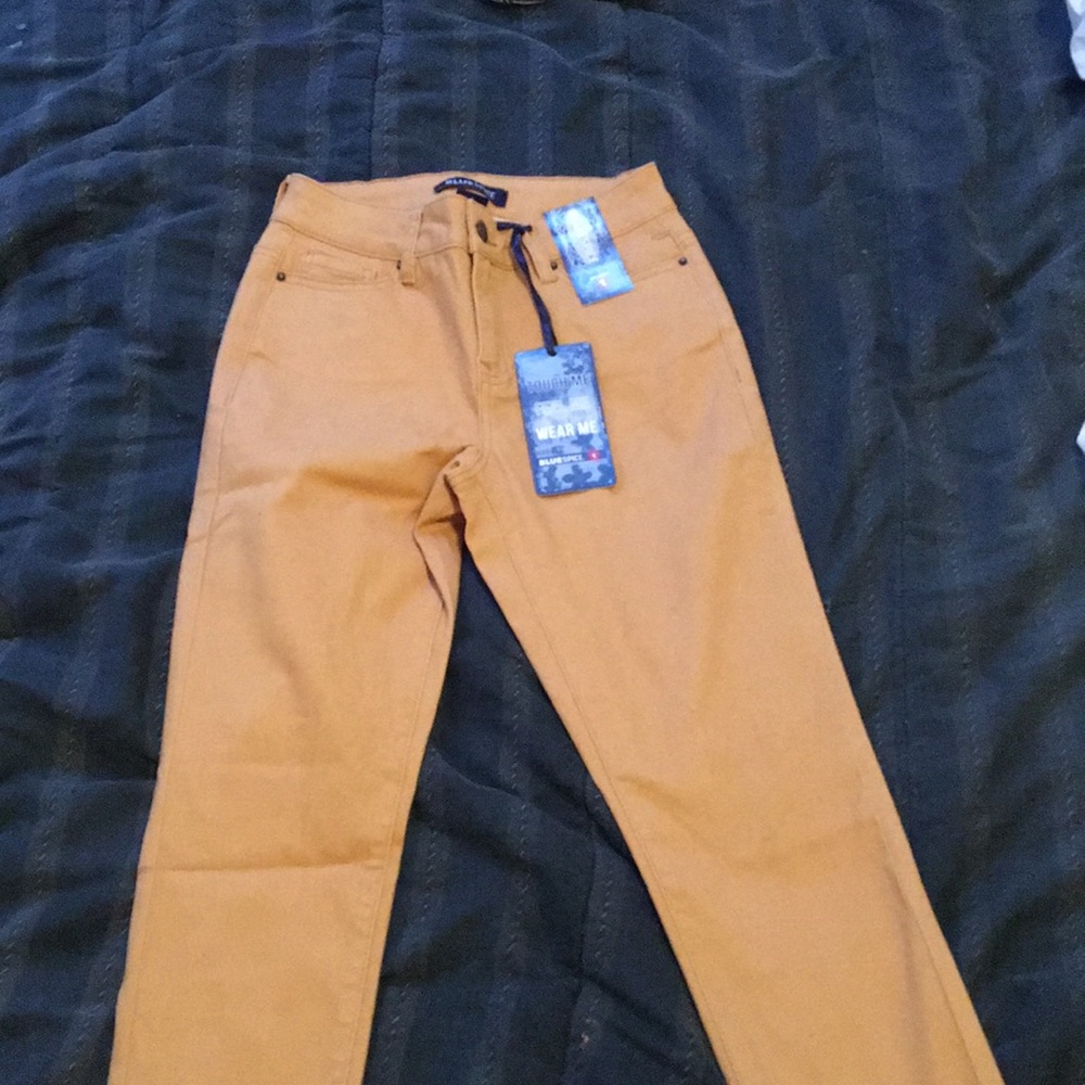 yellow pants